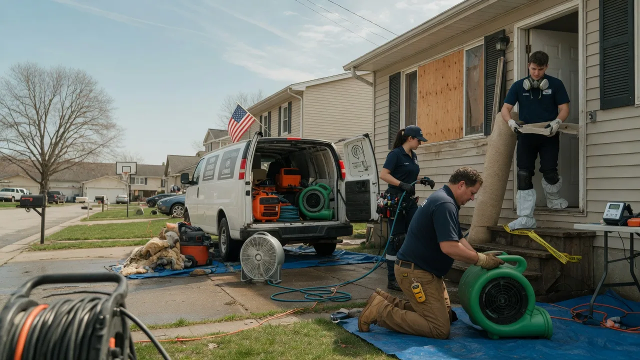 Water Damage Restoration in Sturgeon Bay, WI near me